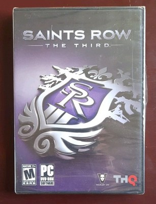 Saints Row : The Third 3rd (Windows PC, 2011) DVD-ROM, Mature, NEW SEALED