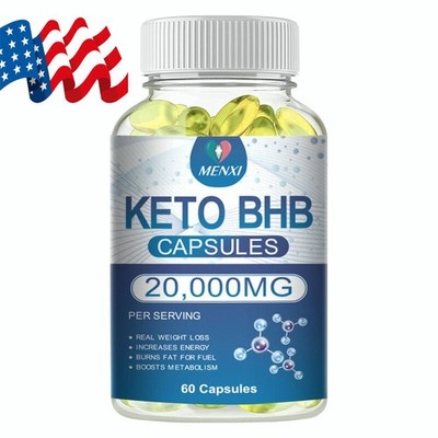Keto Diet Pills 20,000mg Best Weight Loss Fat Burner Carb Blocker Diet ACV Pills