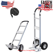 Heavy-Duty Hand Truck, 500 lbs Capacity, Durable Dolly with Non-Slip Wheels, NEW
