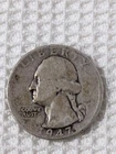 1947 Silver Washington Quarter Circulated