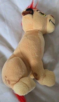 Disney Der König der Löwen - Kion Sohn von Simba Plüschtier Kuscheltier 6 Zoll gebraucht 