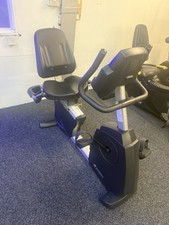 Spirit Fitness Recumbent Exercise Bike with Adjustable Seat, Black/Silver