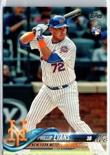 2018 Topps - Phillip Evans #517 New York Mets