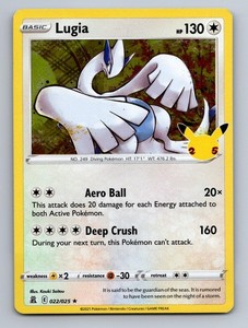 lugia basic pokemon card value Pokemon Lugia Card