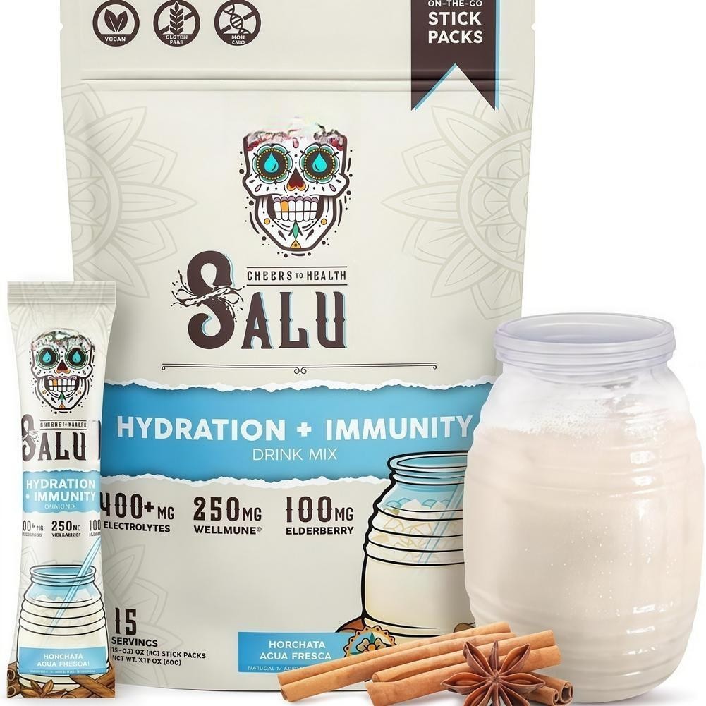 Salud |2-in-1 Hydration+Immunity (Horchata)&Hydration – 15Servings
