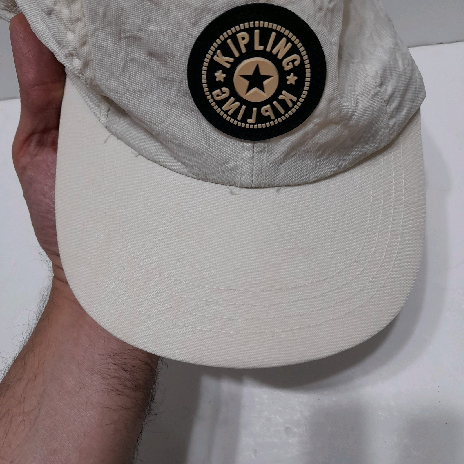 Kipling Hat Cap Strap Back Yellow Nylon Hiking Hi… - image 14