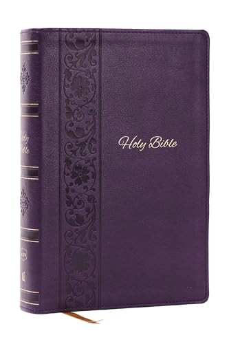 KJV Holy Bible: Personal Size Giant Print Purple Leathersoft Red (HB 2025) - Image 5