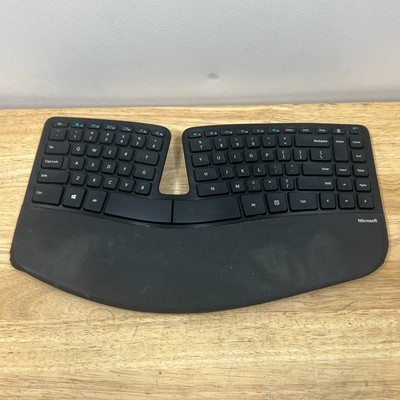 Microsoft 1559 Sculpt Ergonomic Wireless PC Keyboard NO DONGLE