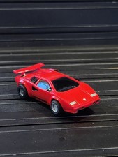 Red Tyco Lamborghini Countach - 440-X2 chassis -