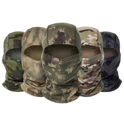 Camouflage Sturmhaube Vollgesichtsmaske Outdoor Radfahren Ski Jagd Wandern