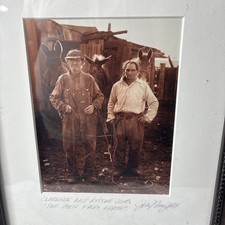 Jim Mayfield Signed Men From Earth Ozark Mountain Daredevils Photo Framed