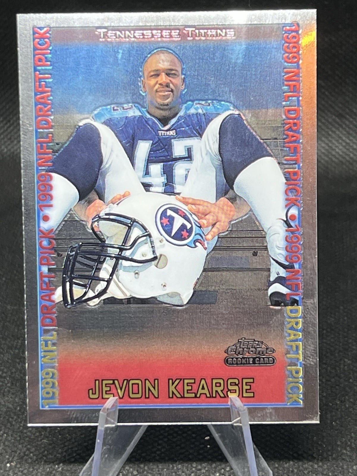 1999 Topps Chrome #143 Jevon Kearse RC - Tennessee Titans