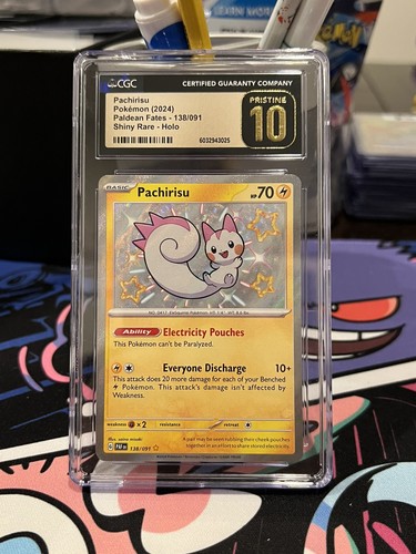 Pachirisu graded CGC 10 for sale on eBay