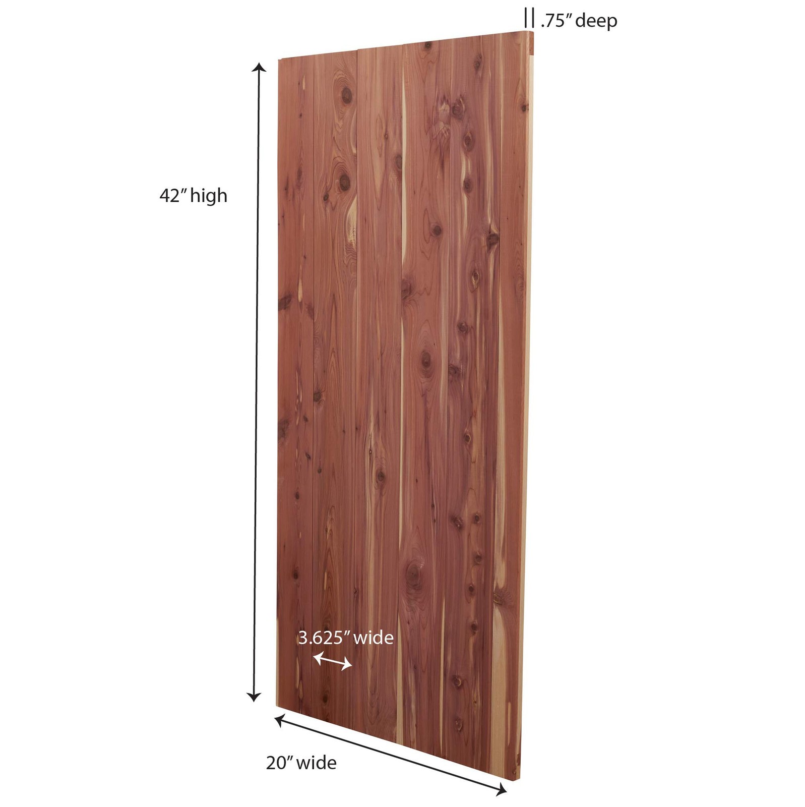 Cedar Fresh Cedar Panels For Closet Bracket Free Natural Wood Storage 2 Pack