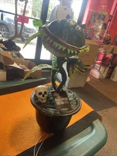 Halloween Prop Animated Venus Flytrap. Retired Plant Prop. New. Scary Sounds Too