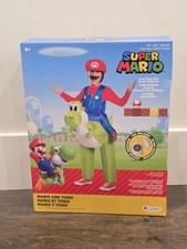 Disguise Mario and Yoshi Inflatable Child Costume Kids Fan Includ Ships Same Day