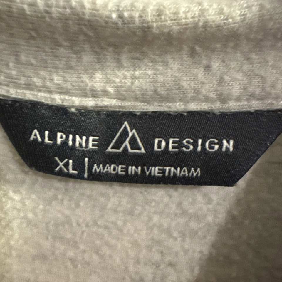 Alpine Design Wanderful Knit Button Down Shirt Soft Stretchy Men XL/XXL IVORY  - Image 2 of 4