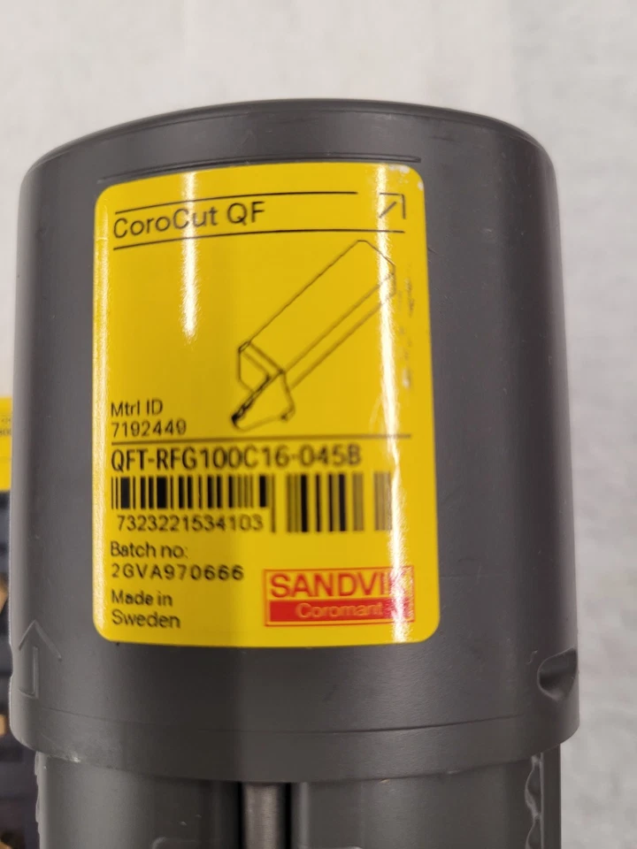 Sandvik CoroCut QF, QS herramienta de vástago para ranurado facial + radio... Foto 2 de 4