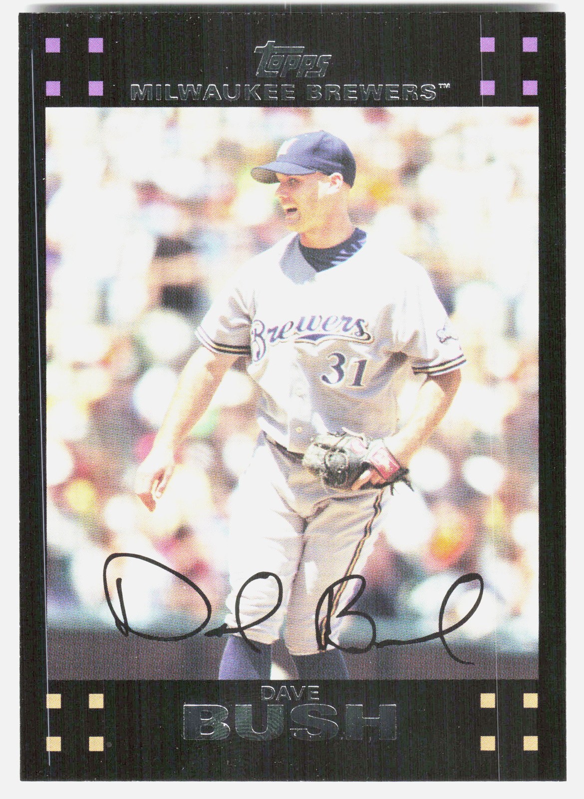2007 Topps #97 Dave Bush - NM+