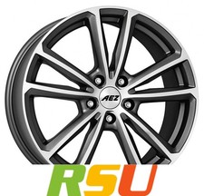 AEZ Tioga graphite matt polished 8x18" ET35 LK5 112 ML 70.1 Alufelgen 18 Zoll AEZ Tioga graphite matt polished 8x18" ET35 LK5 112 ML 70.1 Alufelgen 18 Zoll