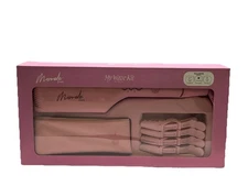 MERMADE MY WAVE KIT - Pink Waving Wand, Two 1” Barrels+ 4 Clips, And Pink Case