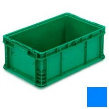Stakpak Modular Straight Wall Container 24""L x 15""W x 9-1/2""H Blue