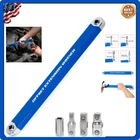 Pro Zero Ratchet Wrench Offset Extension Set 1/2" 3/8" 1/4" Tight Reach Wrench B