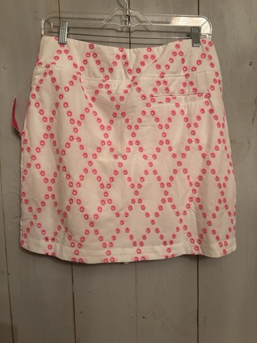 NWOT womens Lilly Pulitzer Monica Skort Skirt 8 Luxletic Sport Lined Mini - 第 2/6 張圖片