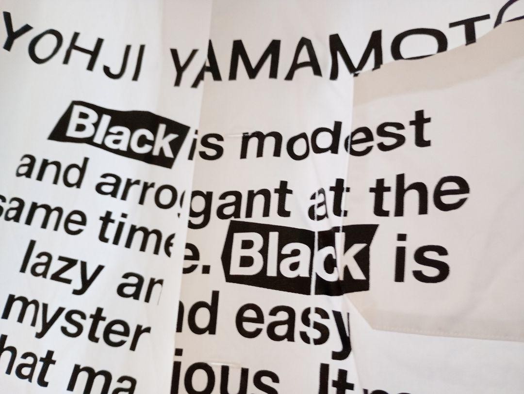 Yohji Yamamoto Text Print Shirt Used Beauty | eBay