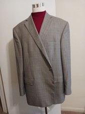 Oak Hill blazer Black Check Blazer/Sportscoat Size 54/56L See Mea. In Photos