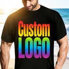 Personalized Custom T-Shirt Customized w/Photo, Text, Logo DTF on Gildan S-3XL