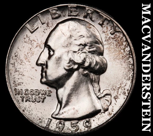 1959 Washington Quarter- Choice Gem Brilliant Uncirculated++++ Luster #G6745