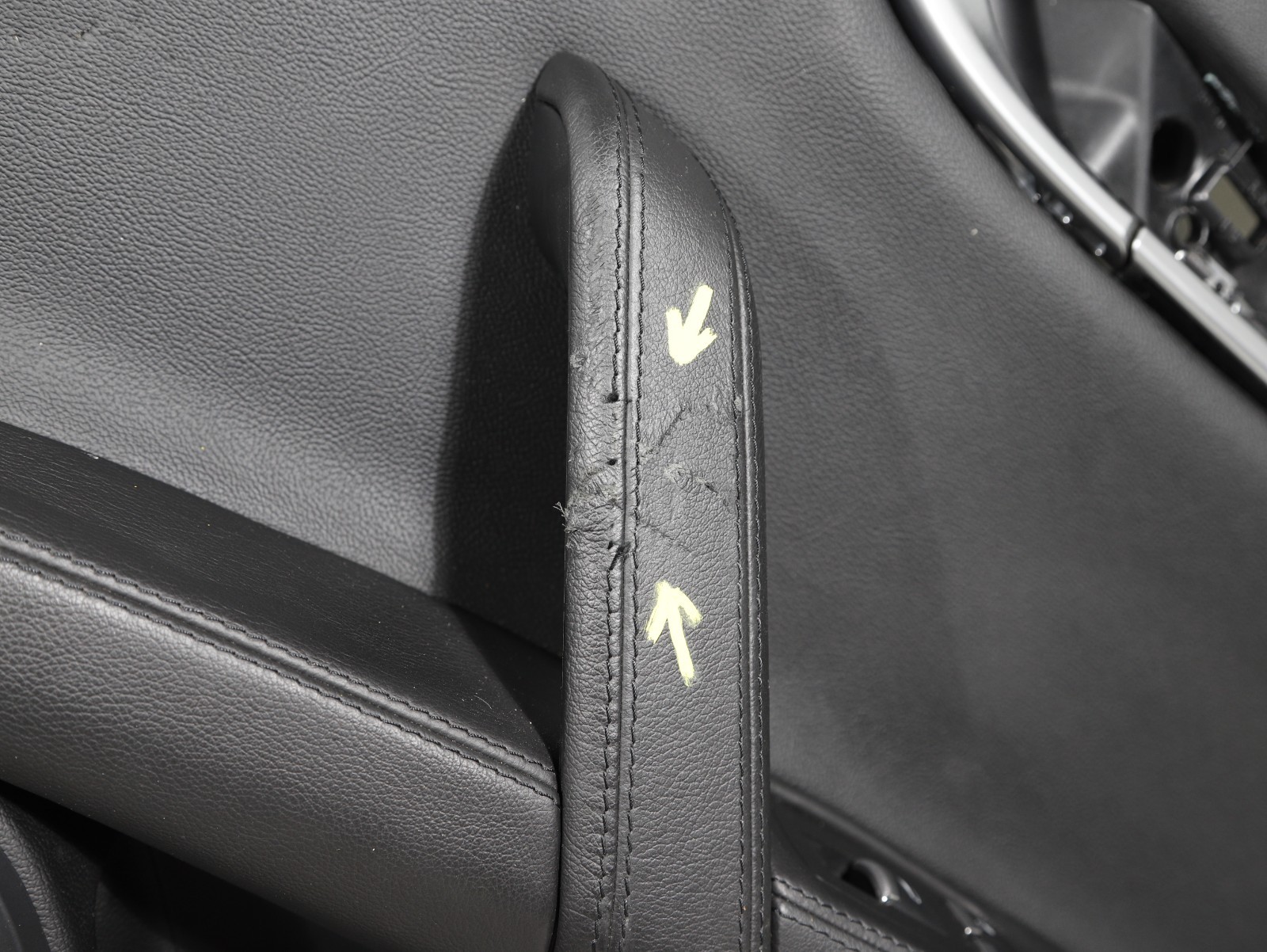 14-17 Maserati Ghibli M157 Rear Right Door Interior Cover Panel Black OEM 60K