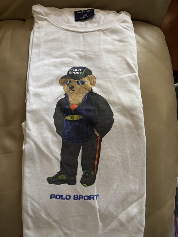 Vintage Polo Ralph Lauren Polo Sport Bear Tee Sz XXL