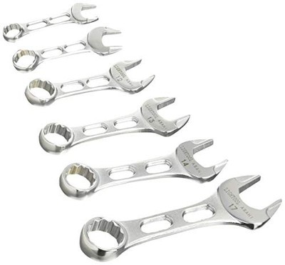 ASAHI Light Tool Kombinationsschraubenschlüssel Petitcon 6er Set, LCWUS60 Mad...