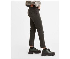 Levi's Women's High Rise Straight Leg Crop Jeans 28x28 Bin 23s