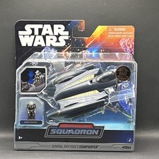 STAR WARS Chase MICRO GALAXY SQUADRON GENERAL GRIEVOUS STARFIGHTER 1 of 15000