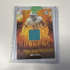 Panini 2025 Absolute Burners Memorabilia Jaylen Waddle #ABU-JWA Dolphins NFL