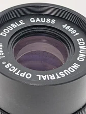 Edmund Optics Double Gauss 75mm f/4 C-Mount Lens 46091