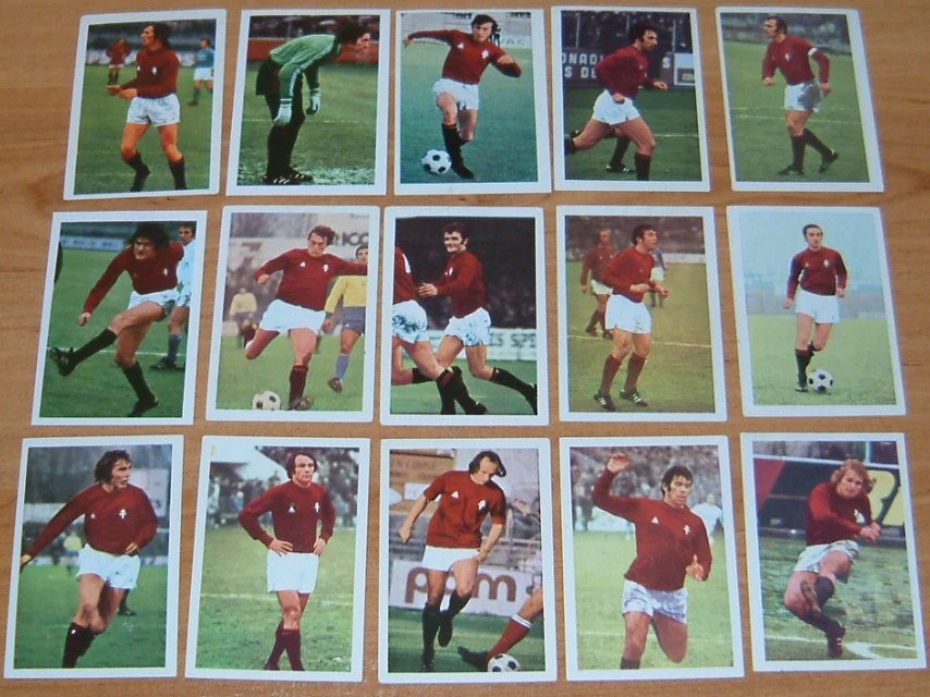 AGEDUCATIFS PANINI FOOTBALL 1972-73 MATCH FC METZ COMPLET 1972 SAINT-SYMPHORIEN - Photo 1/1