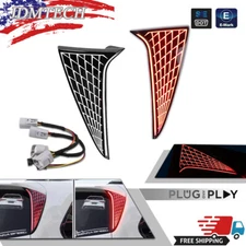 For Toyota Sienna 21+ Rear Window Corner Pillar Trunk LED Tail Brake Signal Lamp