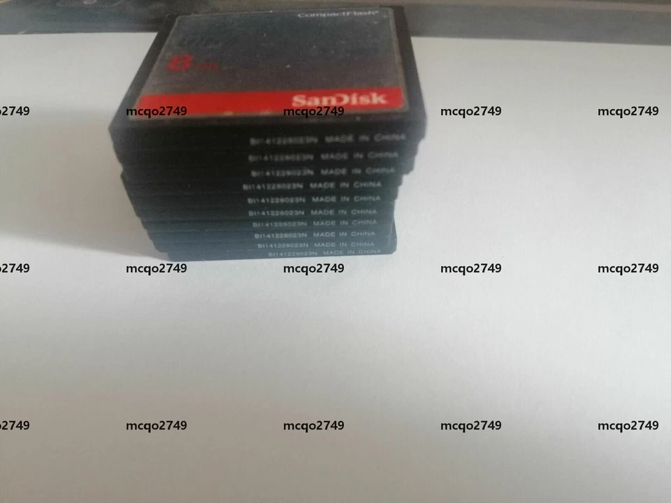 10pcs SanDisk 8GB Ultra CF 50MB/S CompactFlash Memory Card - Image 2 of 2