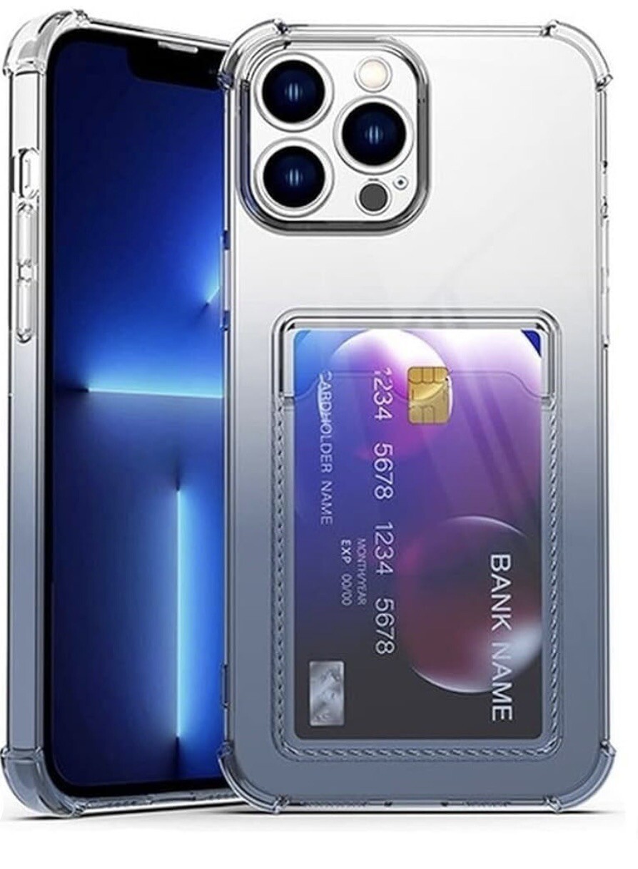 iPhone X to 14 Pro Case with Built-in Card Holder-image