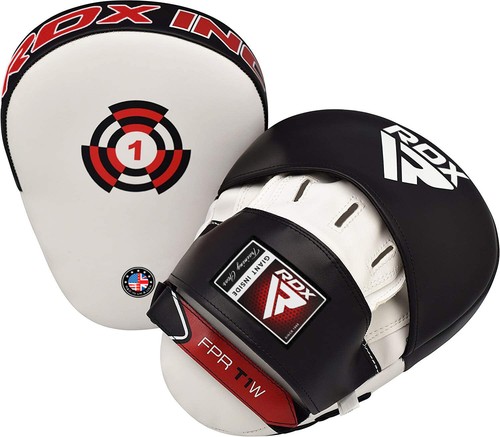 Boxing Focus Pads by RDX, Thai Pads, Focus Mitts, Kickboxing Pads, Curved Pads - Picture 6 of 9