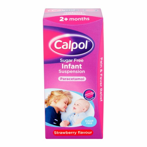 Calpol bottle infant sugar free 100ml (5010123722708)