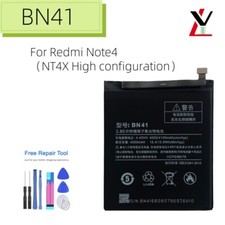 For Xiaomi Redmi Note 4 MTK Helio X20 Replacement Battery BN41 4000mAh  Tools