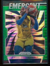 Arike Ogunbowale 2020 Panini Prizm WNBA Emergent Green Pulsar Prizm #2 17/25