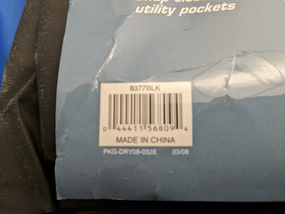 Stearns Storm Tough Rainsuit 3XL/4XL Chest Size-54"-60" Waist Size 48"-54" - Image 4 of 4