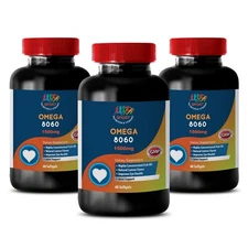 Supporting Healthy Hair - OMEGA 8060 3000mg - Fish Oil Liquid 3B