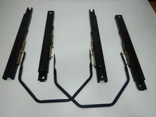 Jeep Wrangler YJ 87-95 Seat Adjuster Slider Track Bracket Front Pair  FREE SHIP 